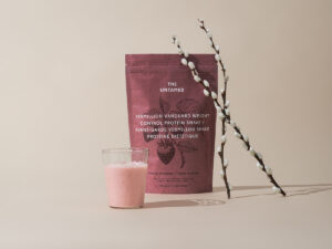 Shake de Proteína de Morango